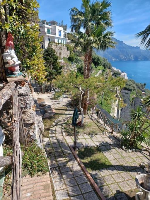Panoramic Villa In Amalfi Exterior foto